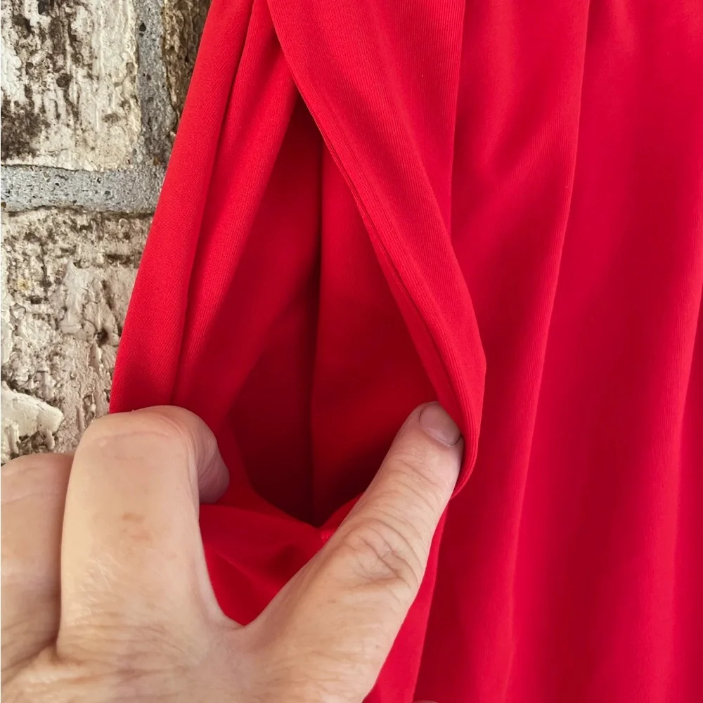 HALARA Bright Red Athletic Shorts - Picture 2 of 5